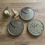 Cuisinart Lot Of 5 Food Processor Replacement Parts DLC-8 DLC-10 Blade Disc. Fixed Price $19.99.
