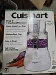 Cuisinart Prep 7-CUP 600W Food Processor Pulse Dishwasher-safe White DLC-2007N. Fixed Price $112.99.