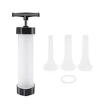 Homemade Sausage Maker Kitchen Stuffer Tool Manual Meat Filling Machi.... Fixed Price $19.98.