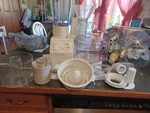 Moulinex The Kitchen Machine Four Appliances One Model 9891190 Food Processor. Fixed Price $40.00.