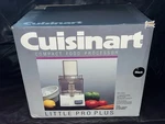 Cuisinart Little Plus Compact Food Processor Nos Black Base H0198369. Fixed Price $126.65.
