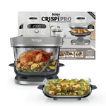 Ninja Crispi Pro AS101LG 6-IN-1 Glass Air Fryer 6QT 1800W New Sealed!. Fixed Price $314.99.