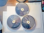 Kitchenaid Lot Of (3) Blades Food Processor KFP600CR Discs See Pictuers. Fixed Price $28.80.