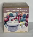 Kitchenworthy Manual Food Processor, New Open Box. Fixed Price $20.00.