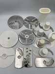 Sears Countercraft Food Processor 7 Speed Replacement Parts 14 Pieces! Blades. Fixed Price $40.00.