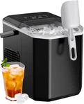 Silonn Ice Maker Countertop, Portable Machine With Carry Handle, Self-cleani. Fixed Price $107.26.