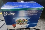 New 2002 Oster Mechanical Double Tiered 6.1QT Food Steamer Model 5711 Nib. Fixed Price $59.00.
