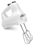 Kitchenaid Speed Hand Mixer RRKHM6WH White (used). Fixed Price $62.93.