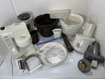 Bosch Compact Mixer K Chenmaschine Um 4 With Attachments - Tested Read. Fixed Price $129.00.
