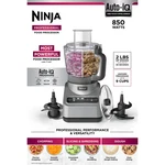 Ninja Professional 9-CUP Food Processor, 3 Auto-iq Presets, BN600 Silver New. Fixed Price $89.88.