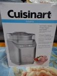 Cuisinart Gelateria Yogurt Ice Cream Gelato Sorbet Maker Add Excitement Nib. Fixed Price $85.00.