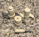 Cuisinart Elite Food Processor Replacement Parts: Stem, 2 Chop Blades & More!. Fixed Price $34.99.
