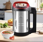Homtone 1.6L Soup Maker Machine, Stainless Steel Blender With Smoo.... Fixed Price $49.99.