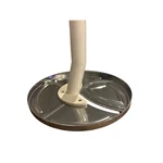 Cuisinart Food Processor CFP-4 5A 9A Part, Fine Shredding Disc & Stem FP-107. Fixed Price $15.00.