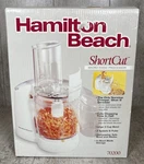 Hamilton Beach Shortcut Micro Food Processor 70200 - New Old Stock. Fixed Price $34.99.