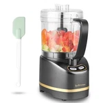 La Reveuse Electric Mini Food Processor With 200 Watts, Metallic Grey. Fixed Price $52.01.