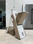 Zakarian By Dash Safe Slice Mandoline With Thickness Adjuster - Taupe. Fixed Price $18.99.
