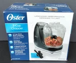 Oster 3-CUP Chopper With Accessories Speed Mini Food Processor FPSTMC3321 T134. Fixed Price $14.99.