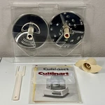 Cuisinart Food Processor DLC-8E Accessories W/ Acrylic Stand Made Japan. Fixed Price $30.00.