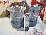 Babymoov Duo Meal Station In Food Processor W/ Steam Cooker - A001125 Used. Fixed Price $102.40.