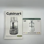 Cuisinart Food Processor Instruction Book & How-to Dvd Premier Series DLC-2009. Fixed Price $10.00.