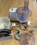 New ! Braun K1000 Type 3210 Food Processor Multisystem With Attachments. Fixed Price $313.41.