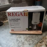 Regal Machine V923 Electric Food Chopper Stainless Steel Blade White Works. Fixed Price $17.99.