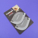 Cuisinart Bowl & Pan Scrapers 2-PACK Gray Flexible Plastic Kitchen Tools New. Fixed Price $19.95.