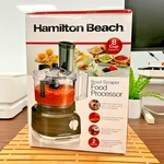 Hamilton Beach 8 Cup Food Processor Bowl Lid Scraper Blade Disc 70743 Replacemen. Fixed Price $59.99.