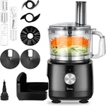 Davivy 7 Cup Food Processor, 10 Functions Built-in Storage Drawer Vegetable Chop. Fixed Price $299.95.