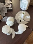Kitchenaid Food Processor Replacement Parts Blades And Stem Genuine. Fixed Price $28.00.