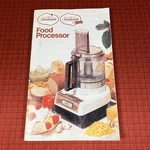 Sunbeam (vista) Food Processor Manual Vintage. Fixed Price $6.97.