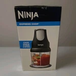 Ninja Express NJ100GR Food Chopper Push Function 16OZ Black Dishwasher Safe. Fixed Price $27.00.