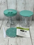 Cuisinart Prep Express Manual Food Processor Teal 2 Plastic Containers New. Fixed Price $24.88.