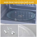 9.6" / 24.5CM Microwave Plate Replacement - Glass Turntable For Fits. Fixed Price $15.19.
