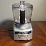 Cuisinart Mini-prep Plus Food Processor CGC-4PC3 4-CUP Bowl Tested Works. Fixed Price $28.65.