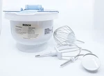 Bosch Compact Mixer Mixing Bowl W/ Dough Hook, Beaters & Manual New. Fixed Price $54.43.