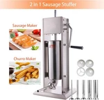 Hakka Sausage Stuffer With Spanish Churro Maker 3L 7 Lbs Meat Filler Machine. Fixed Price $169.99.