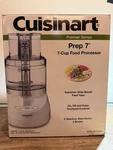 Cuisinart Premier Series 7CUP Food Processor New Open Box. Fixed Price $59.00.