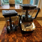 Ninja Kitchen Blender 1100W 700 72OZ 40OZ Pitcher With Blades Works Great. Fixed Price $90.00.