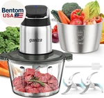 Food Processor, 2-SPEED Chopper Meat Grinder With 8 Cup Stainless Steel &. Fixed Price $66.27.