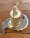 Sunbeam Le Chef Food Processor Model 14-21 Part Metal "s" Blade Replacement. Fixed Price $11.99.