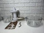 Vtg Oster Kitchen Center Power Puree 'n Ricer Accessory Food Processor 960-08A. Fixed Price $130.00.