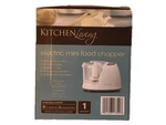 Food Chopper Electric Mini Sharp Stainless Steel Blades Kitchen Living 1.5 Cups. Fixed Price $9.59.