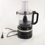 Kitchen Aid 9 Cup Household Food Processor Black E105402 - Tested Euc. Fixed Price $37.49.