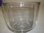 New Sunbeam Mixer, Oster Kitchen Center Small Glass Mixing Bowl. Fixed Price $6.95.