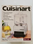 Cuisinart Model DLC-1BC Chopper & Grinder Cover, Work Bowl Blade / Excellent. Fixed Price $14.50.