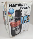 Hamilton Beach 70721 Stack And Snap Food Processor 10-CUP Black New. Fixed Price $49.99.