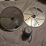 Cuisinart Food Processor FP-12 Slicing Shredding Disc Dough Blade Set. Fixed Price $16.00.