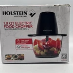 New!! Holstein 1.9 Qt Electric Stainless Steel Blade Food Chopper HH-09101103B. Fixed Price $24.95.